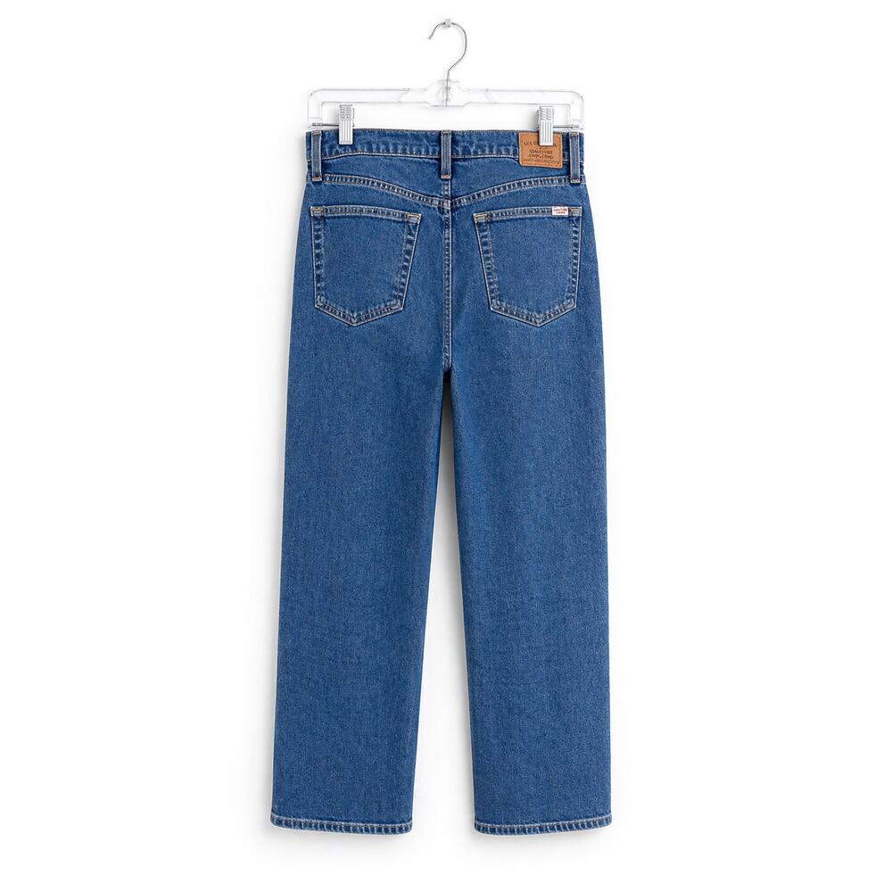 Levis High Rise Straight Leg Denim Jeans Womens Size 4 Staple Casual Urban - Picture 2 of 6
